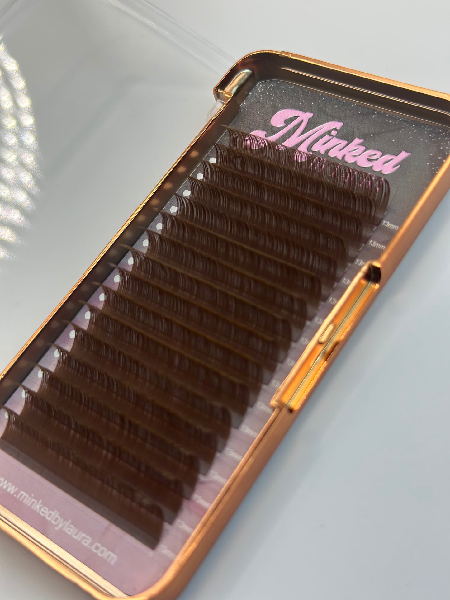 Brown Lash trays